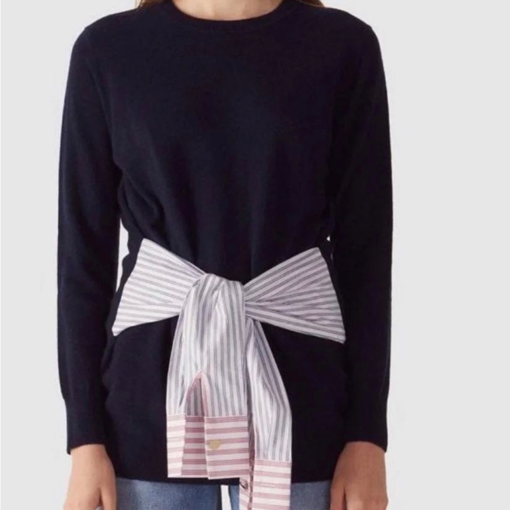 Sandro uzanne wool and cashmere sweater